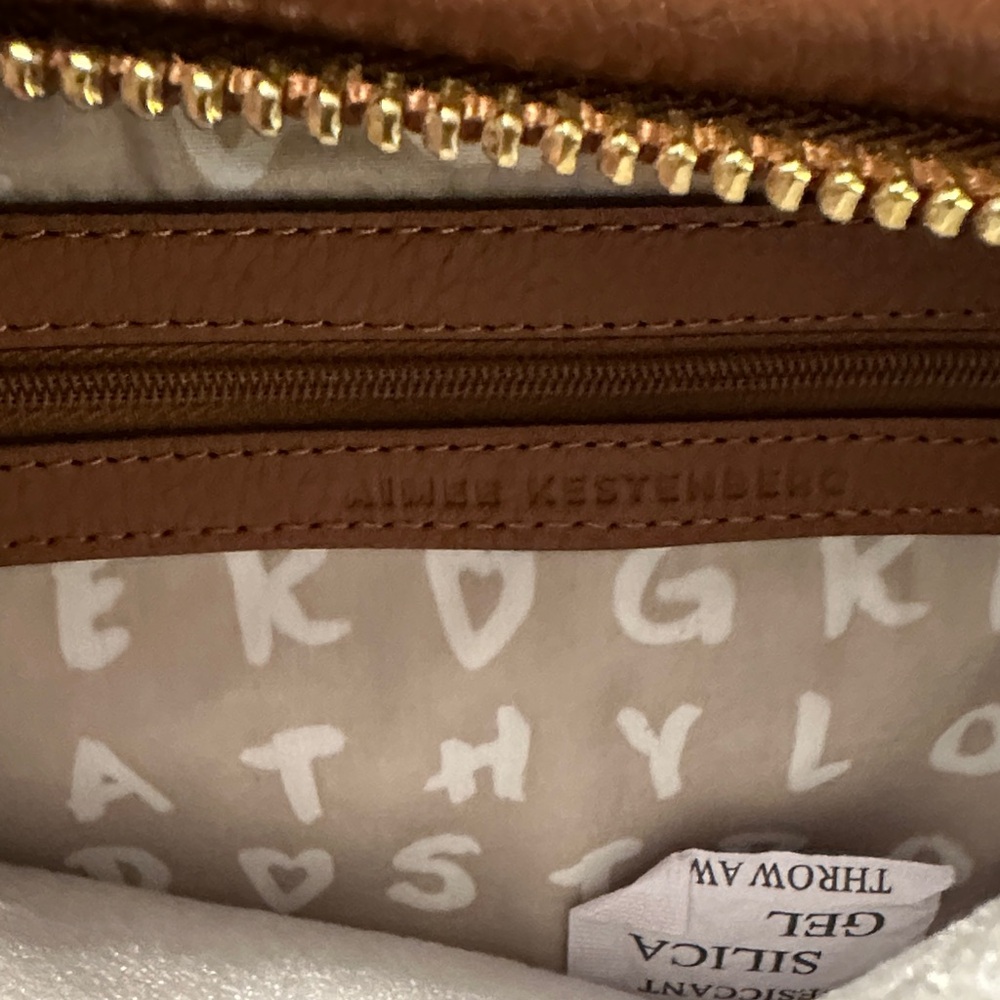 Aimee Kestenberg Brown Leather Crossbody Bag - Bum bag - NWT - Picture 7 of 12